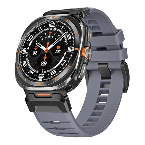 [JUNENTER] ���o�[�o���h Samsung Galaxy Watch Ultra 47mm�R���A�u���X���b�gULTRA 47MM���^���N�C�b�N�t�B�b�g�����Y�X�g���b�v���v�o���h(�V���o�[�u���b�N1)
