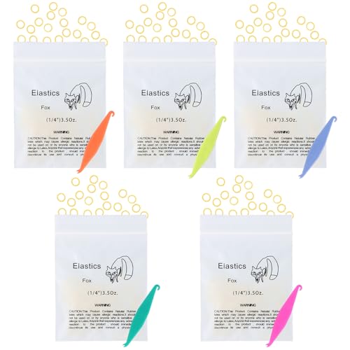 500 Pièces Elastique Orthodontique, élastique Dentaire, élastiques Dentaires En Caoutchouc, Convient Aux Appareils Orthodontiques, Aux Espaces et Aux Dents...