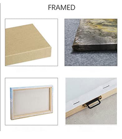 Ralph Waldo Emerson Quotes Wall Art Retro Prints Posters Framed Art Canvas Abstract Artwork Modern Painting Vertical Pictures For Classroom Decor Framed (12X18 Inch) #TOP5