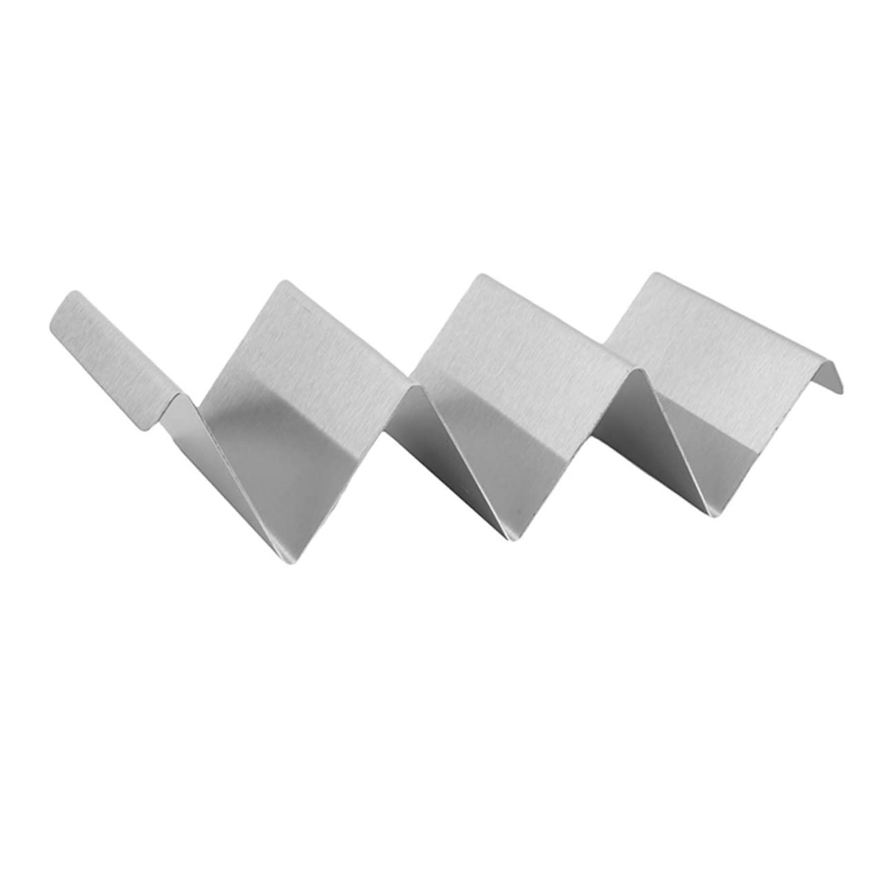 STOBAZA Stainless Steel Taco Rack Metal Pancake Stand Chicken Roll Holder Food Store Supplies Easy to Use