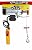 Steel Dragon Tools 880 LBS Mini Electric Wire Cable Hoist Overhead Crane Lift with Remote Control
