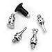 BuleVina 5Pcs VIP PDR Knock Down Tools, Pen Car Tap Down Body Panel Paintless Dent Removal Repair Hand Tools Auto Maintenance Part Kit Hammer Tap Holder Measure