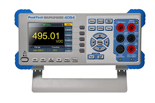 PeakTech P 4094 – Grafisches Tischmultimeter ~ 55.000 Counts ~ mit TFT & RS-232 Schnittstelle