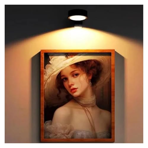 Foco magnético regulable LED para iluminar arte oscuro sin cables 4