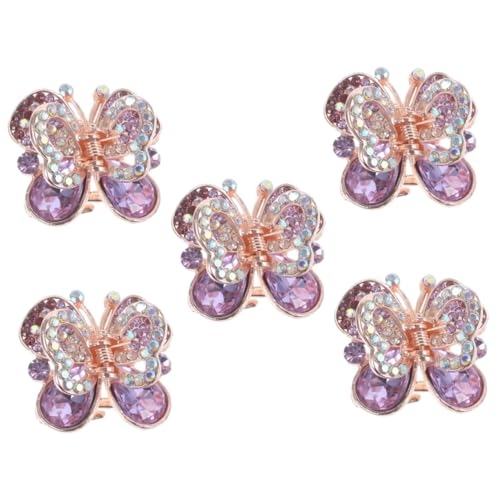 Pince à cheveux strass clip à mâchoire moyen pour coiffure de femme