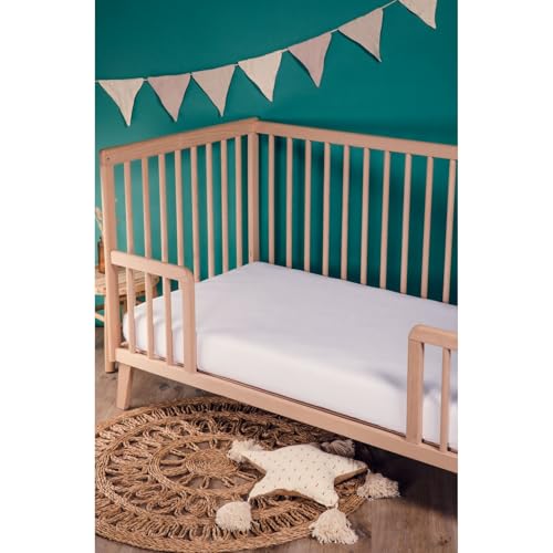 Kadolis - Alèse Bébé imperméable Fabuleuse 60x105 cm - Alèse Drap Housse 2en1 - Protège Matelas pour lit bébé - Protection optimale sans PVC - OEKOTEX