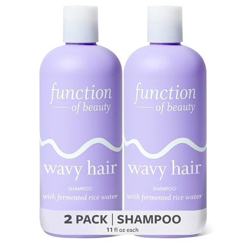 Function of Beauty Wavy Hair Shampoo, 2 Pack - Sulfate-Free Shamp...
