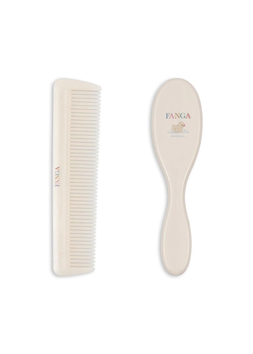 Konges Slojd - Fanga Fontana - Juego de bursh para bebé, color beige