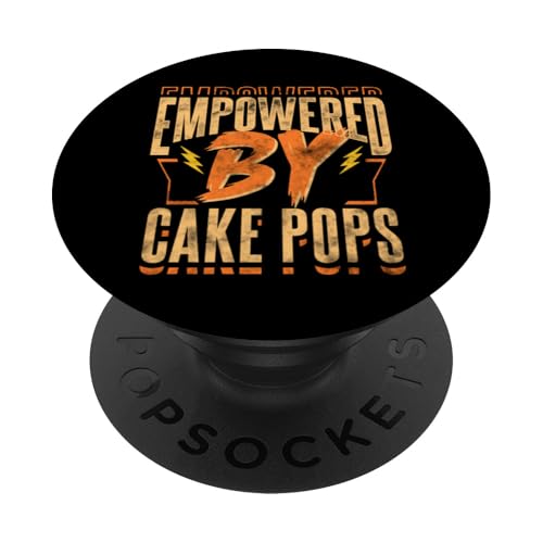 Cake Pop Lover Joli dessert pour boulangers, gourmands gourmands PopSockets PopGrip Adhésif