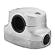Griffhalterung, Fixierung der Halterung, graue Schaft-Galgenklemme, universal, stark und stabil, gut mit Aluminium f¨¹r Rasentrimmer, Trimmer, Freischneider, Rohr,Zubeh?r f¨¹r Rasenm?her