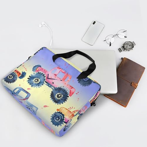 Funda maletín para portátil ALAZA Monster Truck 13-15.6" miniatura 7