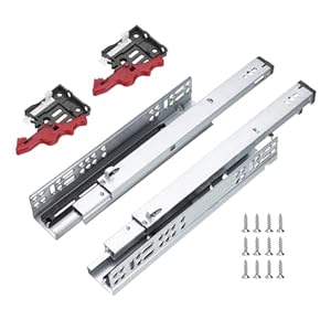 Quarkzman 12 Zoll Soft-Close Schubladenauszüge Set