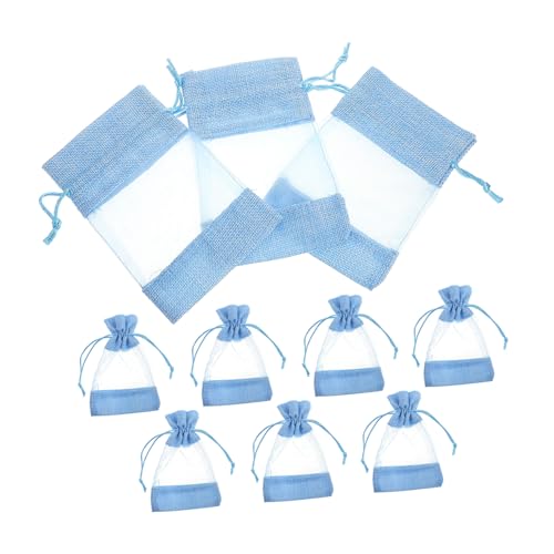 Bolsas de saquito vacías STOBAZA con cordón, 10 piezas miniatura 1