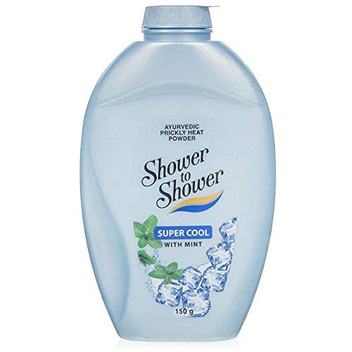 Buy Shower To Shower Prickly Heat Powder, Mint, 150g Online at
