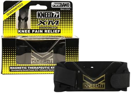 Pro Band Sports Kneedit Xm Knee Support, Black