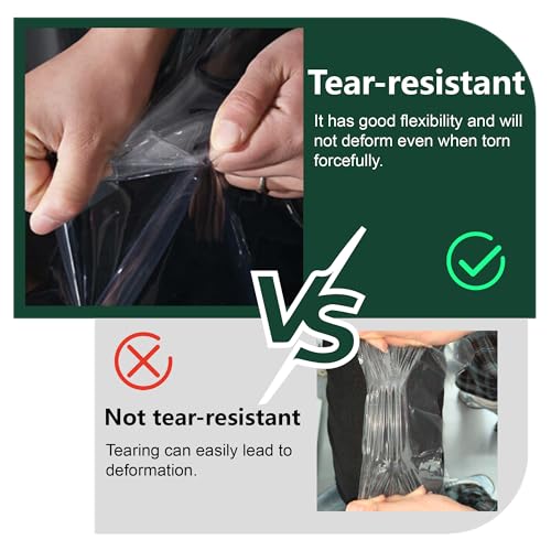 Lona transparente resistente a las heladas toldo exterior protector de coche y piscina 6