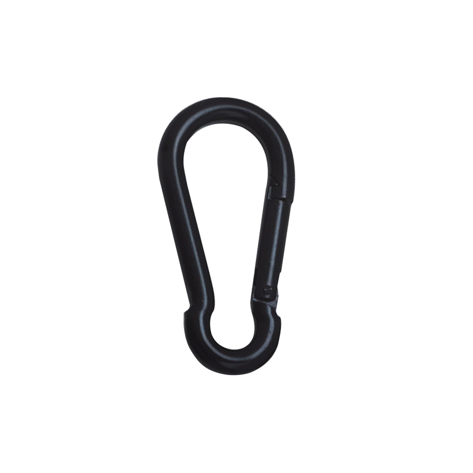 5pcs Cold Rolled Steel Spring Snap Hook Carabiner Chain Buckle Heavy Duty Rope Connector for Camping Fishing Hiking Spring Snap Hook Cold Rolled Steel Carabiner Hiking Hook Clasp