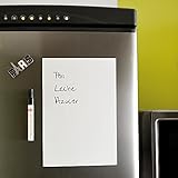 WOLFPACK LINEA PROFESIONAL 5411193 Pizarra Iman PVC Blanca 210x305x1 mm, 31x22x1 cm