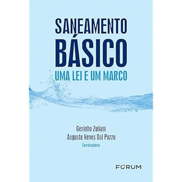 Capa do livro Saneamento Básico: Uma lei e um marco