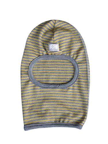 Pasamontañas de lana merino para bebé: gorro infantil abrigado para proteger del frío en invierno