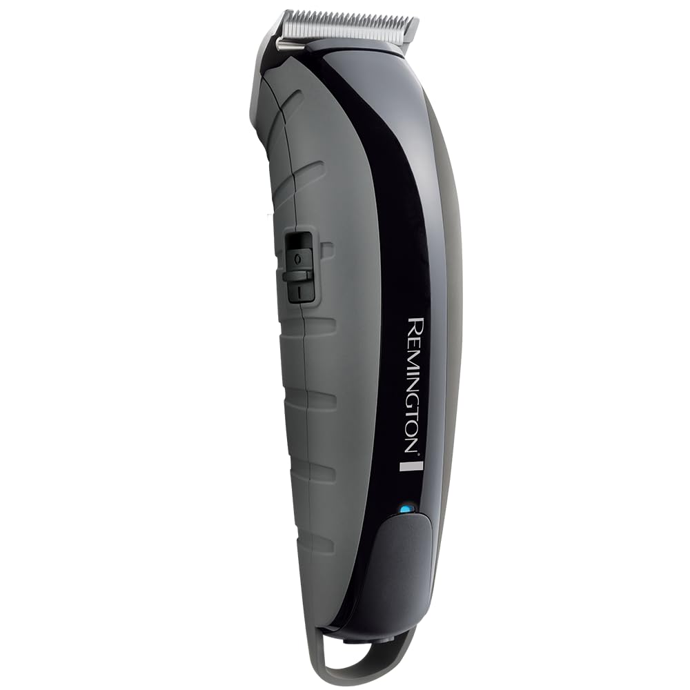 Remington Tondeuse Cheveux [Anti-Choc] Indestructible (Coque Poycarbonate, Moteur Pro résistant, Lames Acier Japonais, 11 Sabots 3-25mm, Batterie Lithium, Autonomie 120min, Mallette) Tondeuse HC5880