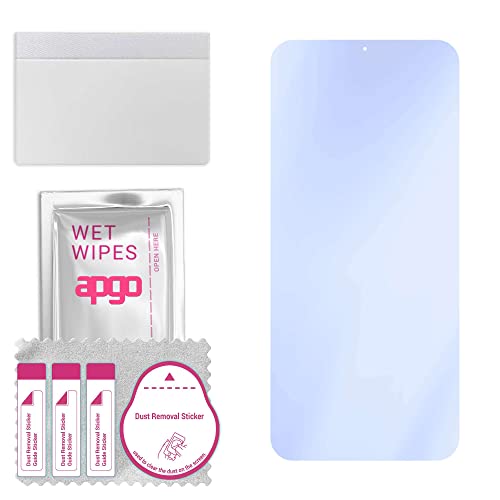 apgo Protector de pantalla Hybrid Glass 9H para Nokia C21 Plus