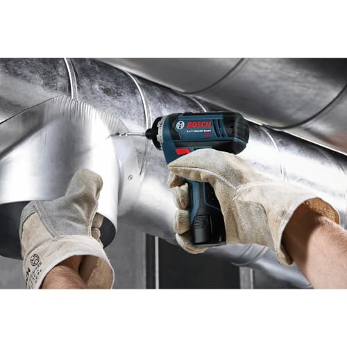 Bosch PS21-2A 12V Max Two-Speed Pocket Driver Kit with Batteries & Charger - image 8