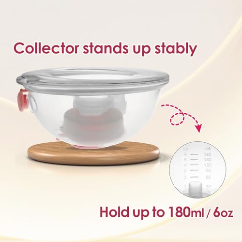 Image of Nenesupply Collectors for Handsfree Wearable Collection Cups. Work with Nenesupply Handsfree Wearable Collection Cups Only. Made of Food Grade Material. Handfree Pumping Leak Proof. Hold 180ml / 6oz