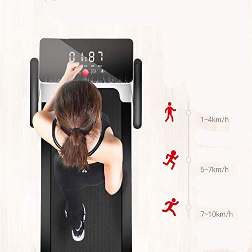 Image of Small Treadmill for Household Use, Professional Indoor Exercise Bike Support for Variable Speed Running Mute Indoor, Multifunctional Mini Folding Walking Machine