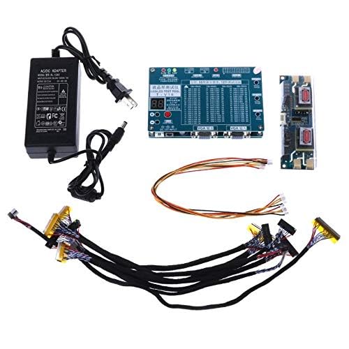 DHRUVPRO Laptop TV/LCD/LED Test Tool Panel Tester Support 7-84 Inch LVDS 6 Screen Line TV-8