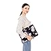 MOSISO Laptop Sleeve Compatible with MacBook Air/Pro Retina, 13-13.3 inch Notebook Computer, Compatible with MacBook Pro 14 inch 2021 2022 M1 Pro/Max A2442, Polyester Vertical Camellia Bag with Pocket