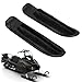Pair of Snowmobile Front Ski Sled, Nylon Fast Sliding Tires to Skis Conversion Kit, for Snowmobile ATV Kart