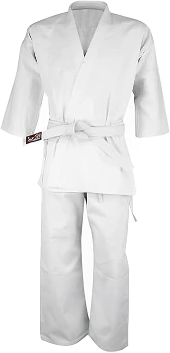 Karate Uniform For Kids and Adults - Karate Gi Martial Arts with Free Belt Karate Costume For Kids & Adults