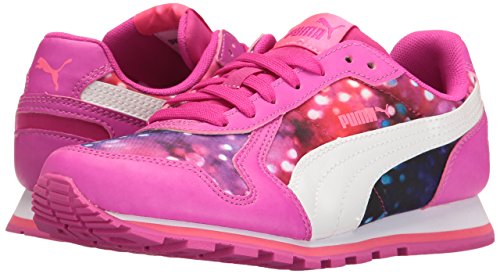 Image of ST Runner NL Lights Jr, Ultra Magenta-Puma White, 4 M US Big Kid