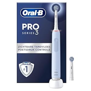 Oral-B Pro 3 3000 Blauw Elektrische...