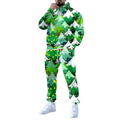 Jogging Noël homme 3D idéal pour les soirées en famille et le réveillon