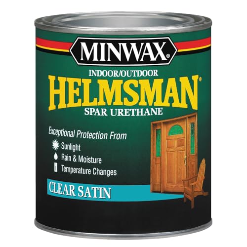 1 qt Minwax 63205 Clear Helmsman Indoor/Outdoor Spar Urethane Satin
