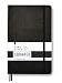 Minimalism Art, Classic Notebook Journal, A4 Size 8.3 X 11.4 inches, Black, Squared Grid Page, 192 Pages, Hard Cover, Fine PU Leather, Inner Pocket, Quality Paper-100gsm, Designed in San Francisco
