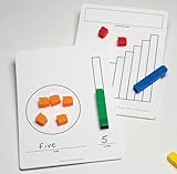 Didax Educational Resources Write-On/Wipe-Off UNIFIX Cube Mats