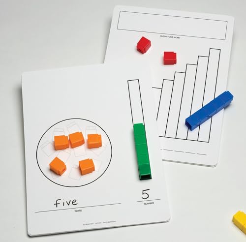 Didax Educational Resources Write-On/Wipe-Off UNIFIX Cube Mats