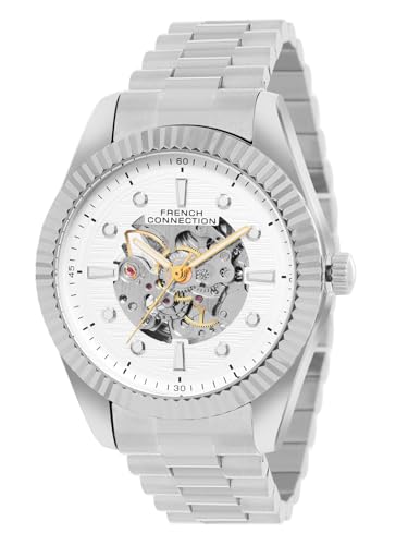 Image of French Connection Automatic Silver Dial Men's Watch-FCA12SM