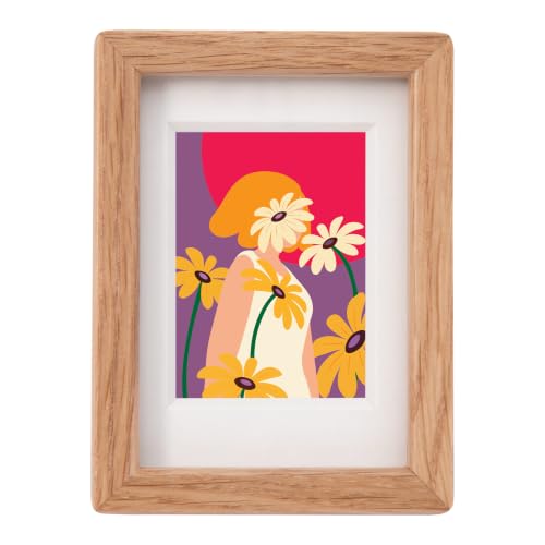 Venegrade ���C�\���b�h�E�b�h�t�H�g�t���[�� 2.5x3.5�C���` �①�ɂƑ��f���A���f�B�X�v���C Instax Mini�p�}�b�g2�� 2�C���` x 3�C���`�̃I�[�v�j���O�}�b�g�B