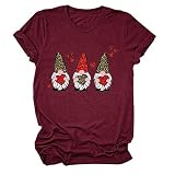 T_Shirt Femle Manche Courte Encolure Dégagée Blouse Cycliste Tee Shirt Famme Cute à Motifs Mince Cropped Moelleux A Jabot Valentine's Day Mince