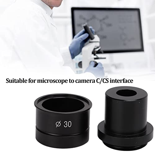 Anillo Adaptador C Mount Estándar para Microscopio, Convertidor para Cámara Digital, Anillo de Adaptación de Puerto C/CS de 23,2 mm y 30 mm miniatura 3