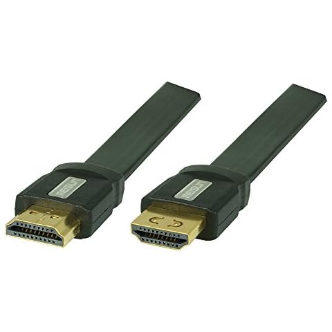 2,5m Ultra HD 4k High Speed HDMI Flachkabel Cover