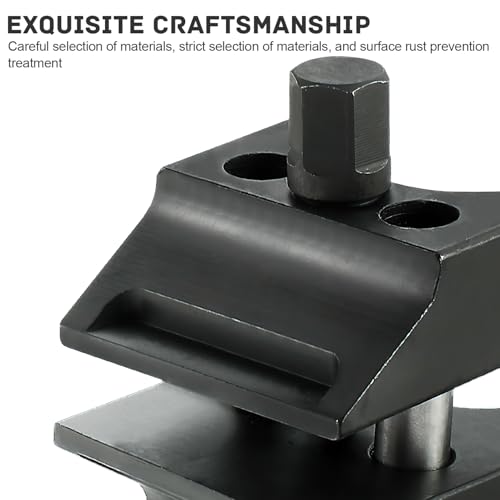 gQsskli Federbein Spreizer mit Geteilter Nabe & Schraubenschlüssel |Achsschenkel Spreizer Werkzeug Stahlkonstruktion für Alle Fahrzeugmarken Einfache Montage