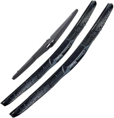 ZanLIn Wiper Blade Set for Toyota RAV4 XA40 2013-2018, Cleaning Screen Windshield Windscreen Wipers Window Rain Brushes Replacement Blades