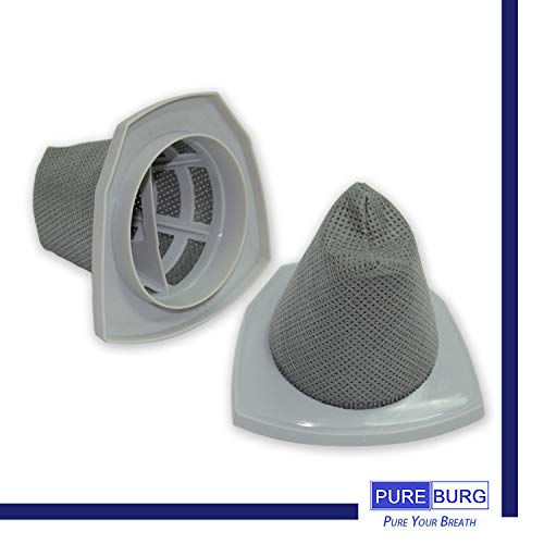 Pureburg Nes210 Complete Replacement Set - 8 X Vacuum Air Filters & 16 X Pre-Motor Filters Compatible With Eureka Nes210 Nes212 Nes215 Nes215A 3-In-1 Stick Vacuums Replaces Part # N0101 & N0102 #TOP4