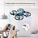 4DRC Mini Drohne für Kinder Handbetriebener RC Quadcopter mit 3 Batterien Längere Flugzeit, Höhenhaltung, Headless-Modus, Throwing GO, 3D Flip und 3 Geschwindigkeitsmodi Flugzeug für Anfänger, Blau