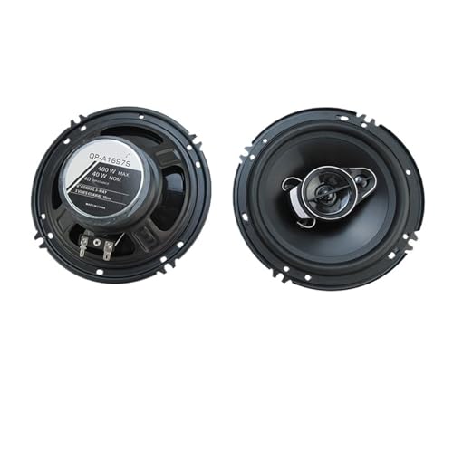 SVSBJMK 1Pair 6inch (2X 400W) 800W Car Stereo Speakers Coaxial Audio Car Speaker Quick Replacement Component Speaker Vehicle Door ﻿ ﻿